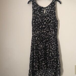Metaphor Black High Low Sundress Scoop Neck Sleeveless | Large